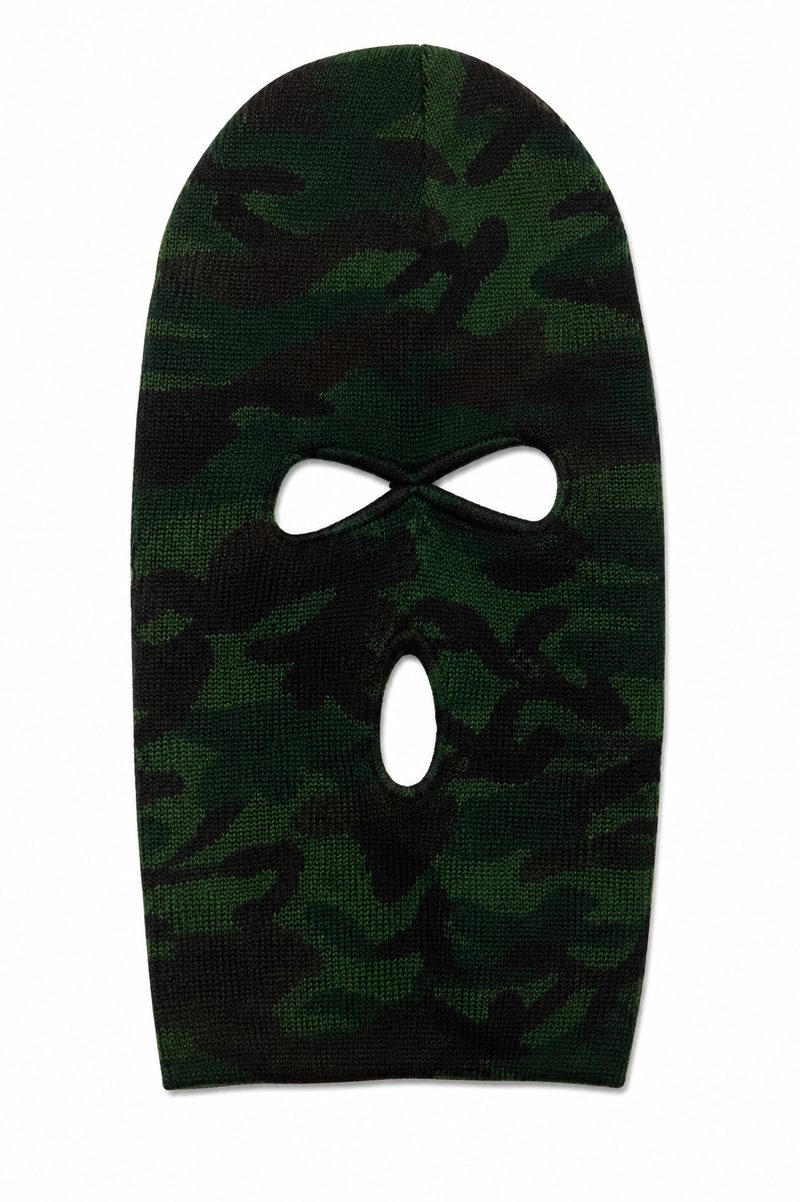 Army Color 3 Holes Balaclava Hat