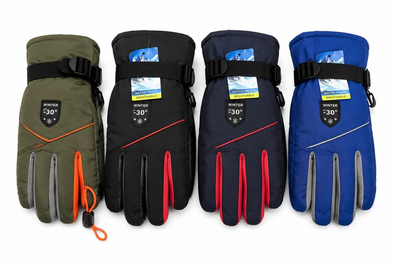 Children's Canadian Ski Gloves