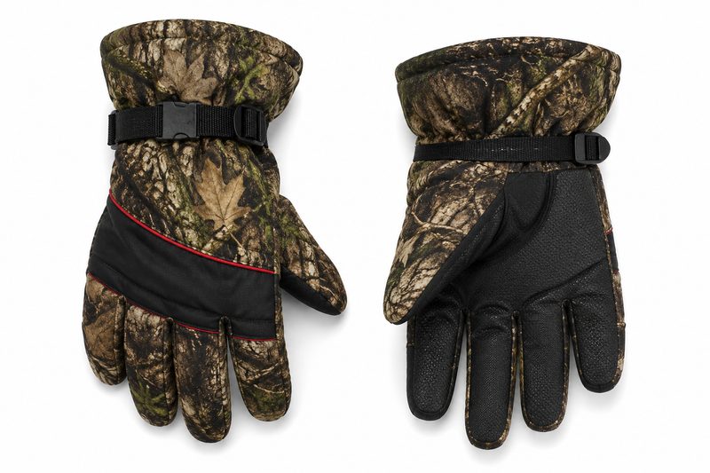 Army Waterproof Ski Gloves — L/XL